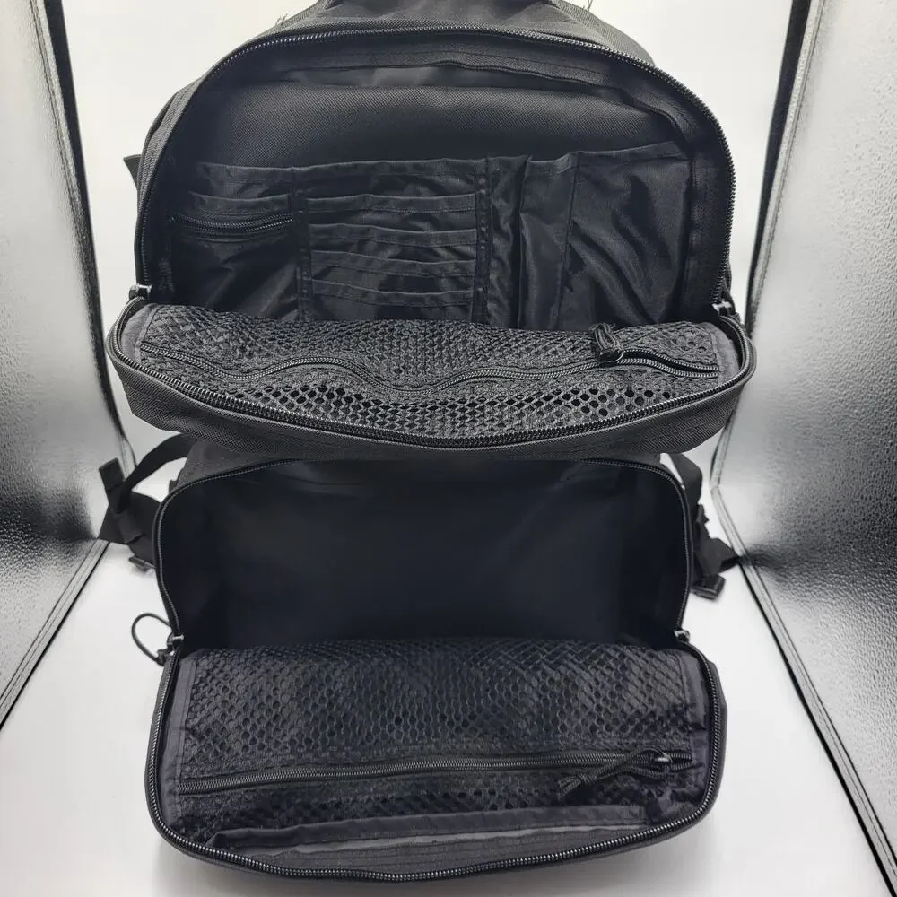 RARE SOC Sandpiper of California Black Military Tactical Backpack Blackout Bag